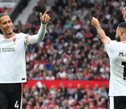 Salah masterclass as Liverpool thrash Man Utd, Chelsea held by Palace