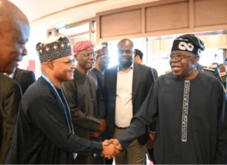 Tinubu arrives in China for state visit
