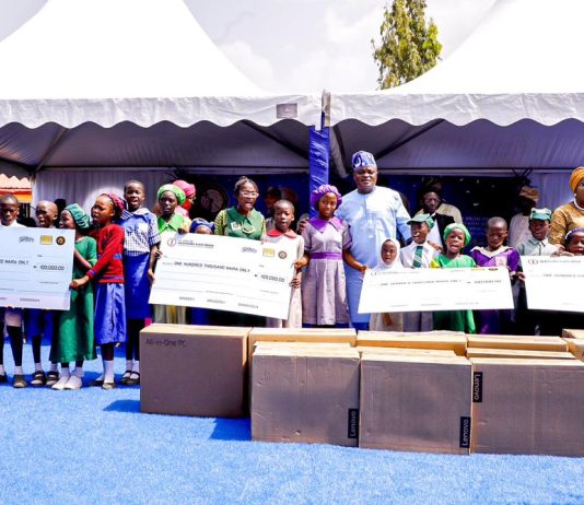 Obasa @52: Photos As Lagos Speaker Celebrates With School Kids